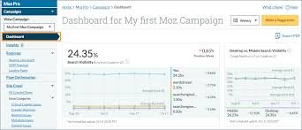 10 SEO Tools Every Marketer Should Use Moz Pro dashboard showing domain authority and rank tracking insights