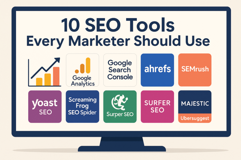 10 SEO Tools Every Marketer Should Use